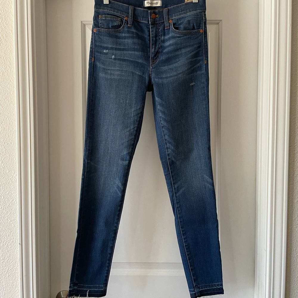 Madewell High Riser Skinny Skinny Jean